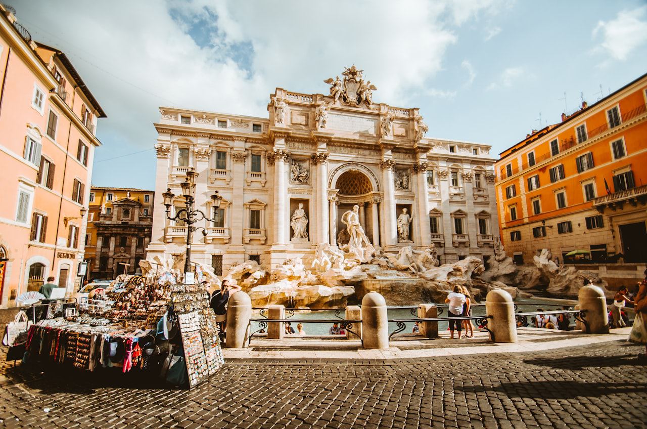 Panorama dei tetti di Roma