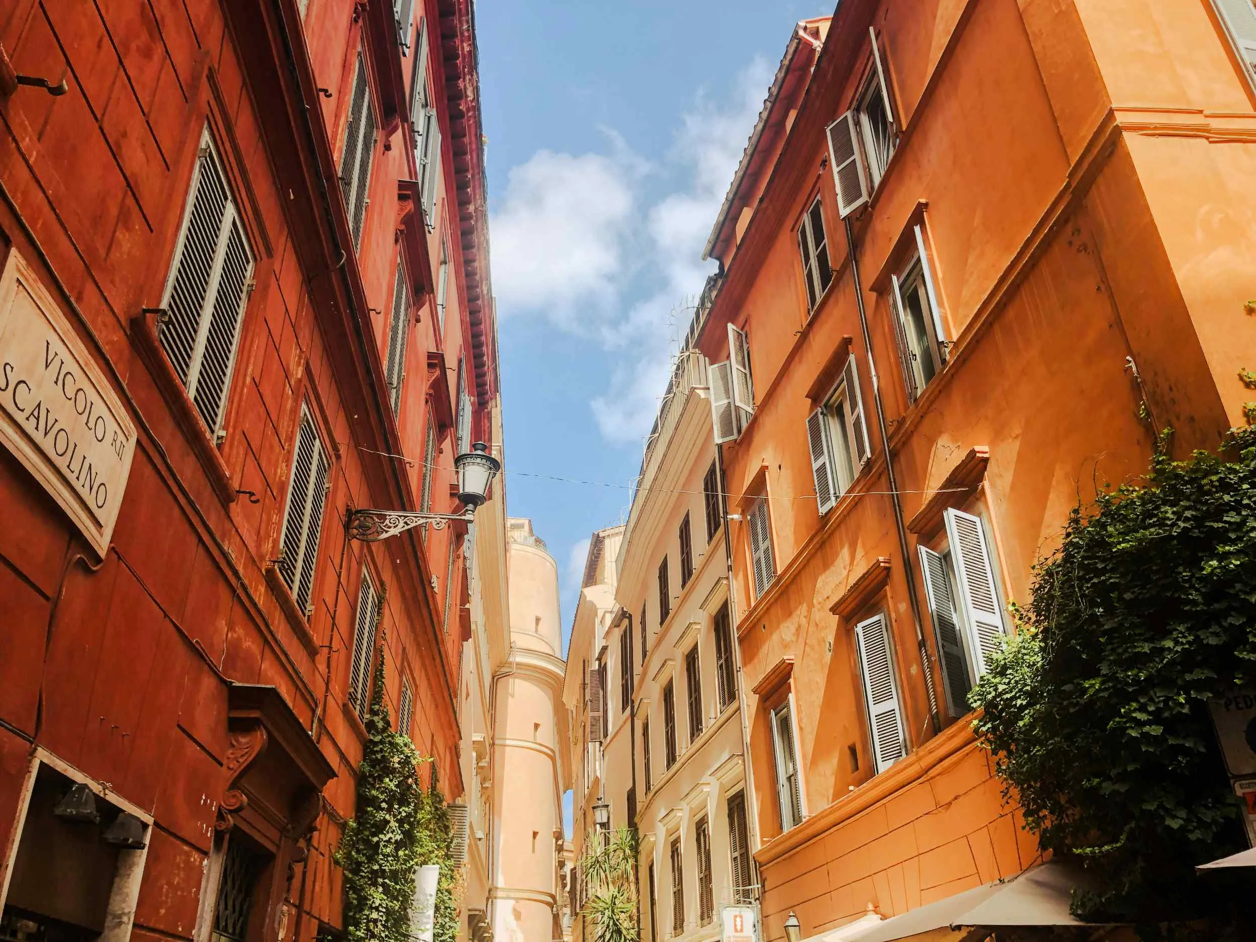 Tetti di Roma vista panoramica